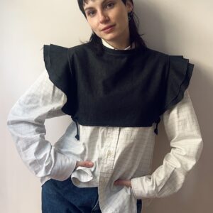 GILET MAZINGA FELPA JEANS