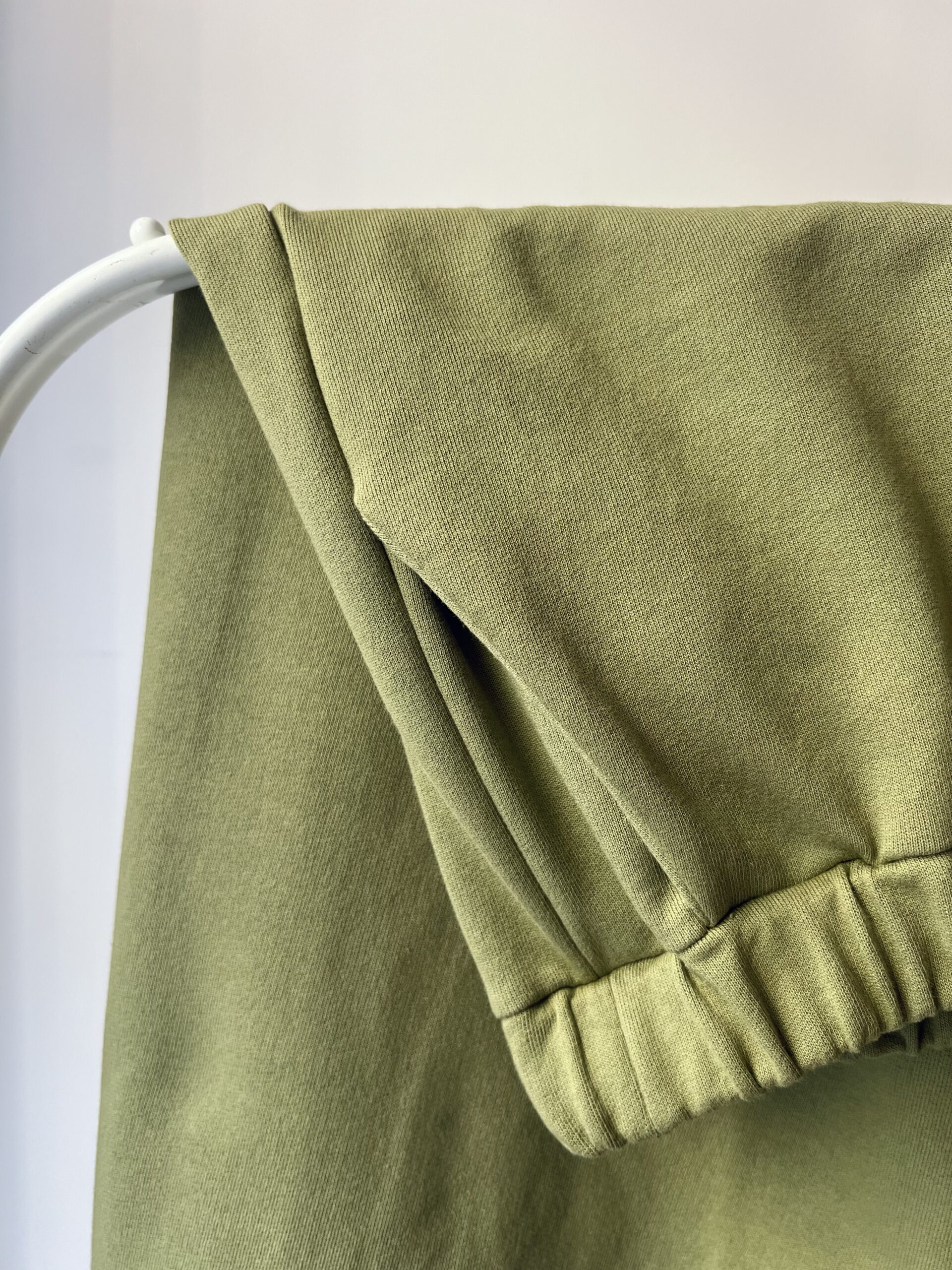 PANTA PALAZZINI VERDE OLIVA - immagine 6