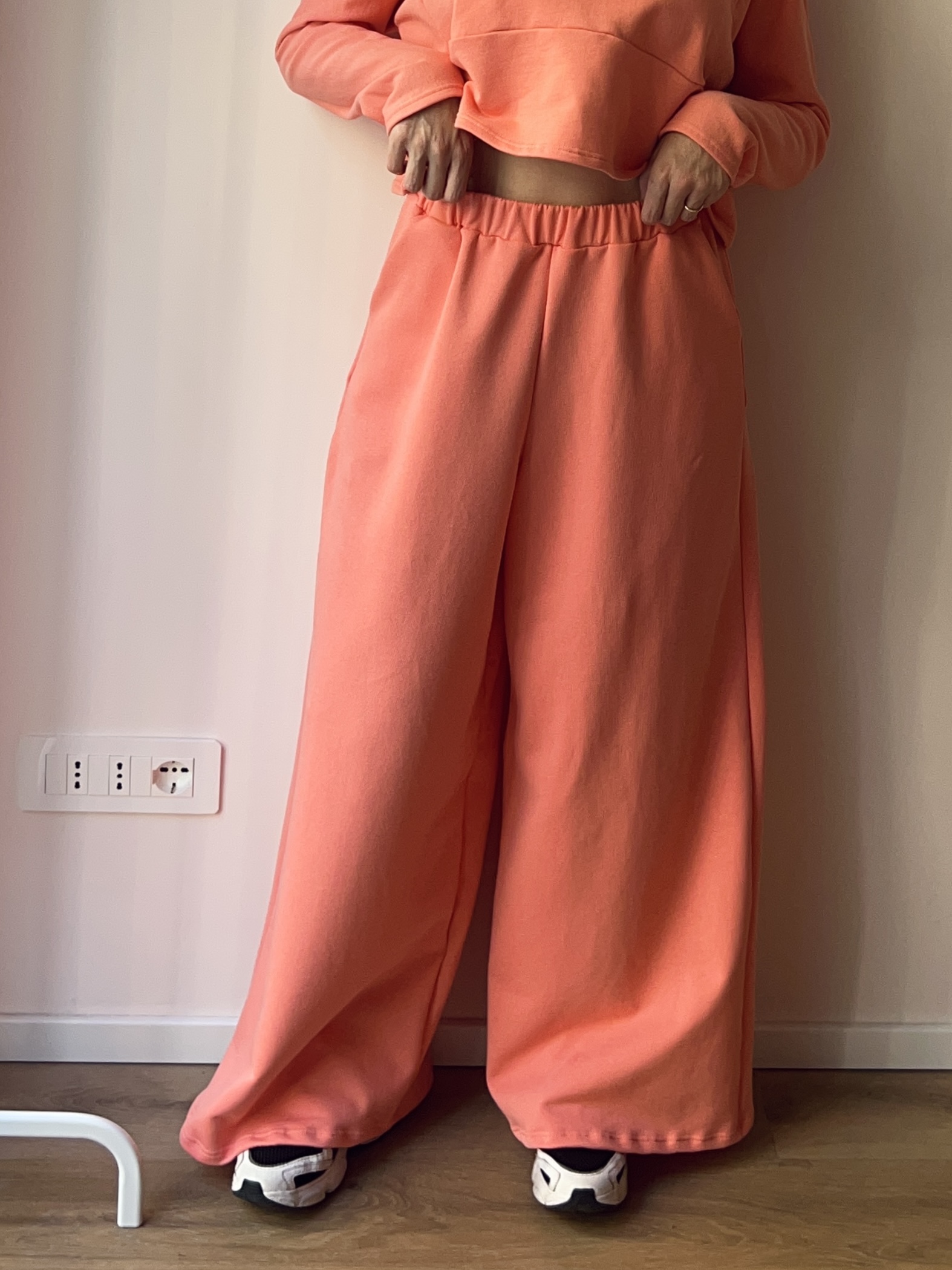 PANTA PALAZZINI SALMONE - immagine 4