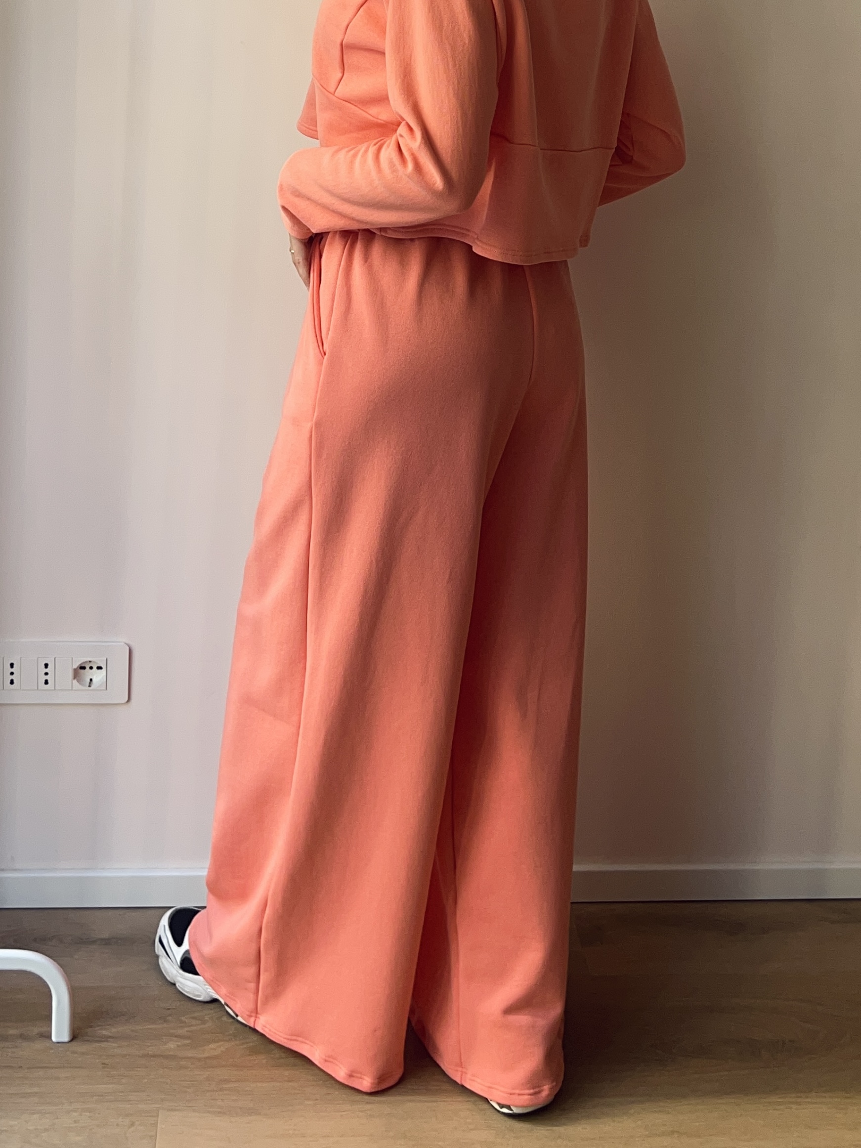 PANTA PALAZZINI SALMONE - immagine 3
