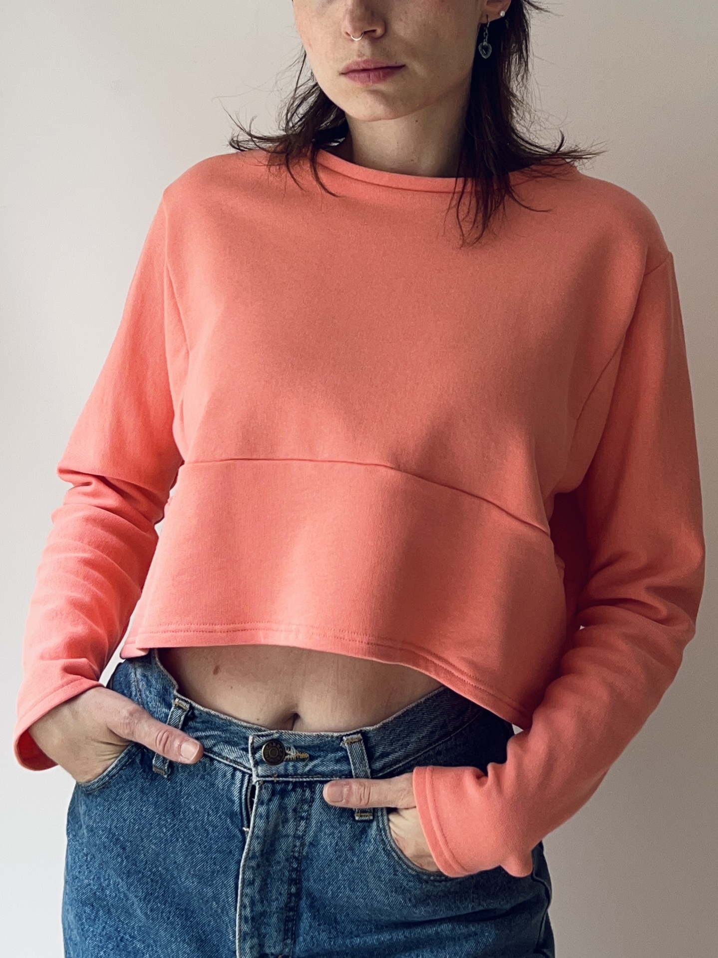 DOLLI CROPPED SALMONE - immagine 4